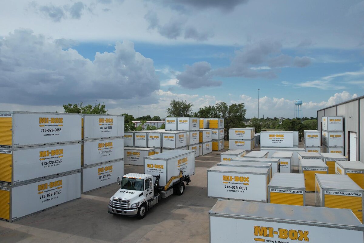 MI-BOX Houston secure storage facility aerial view